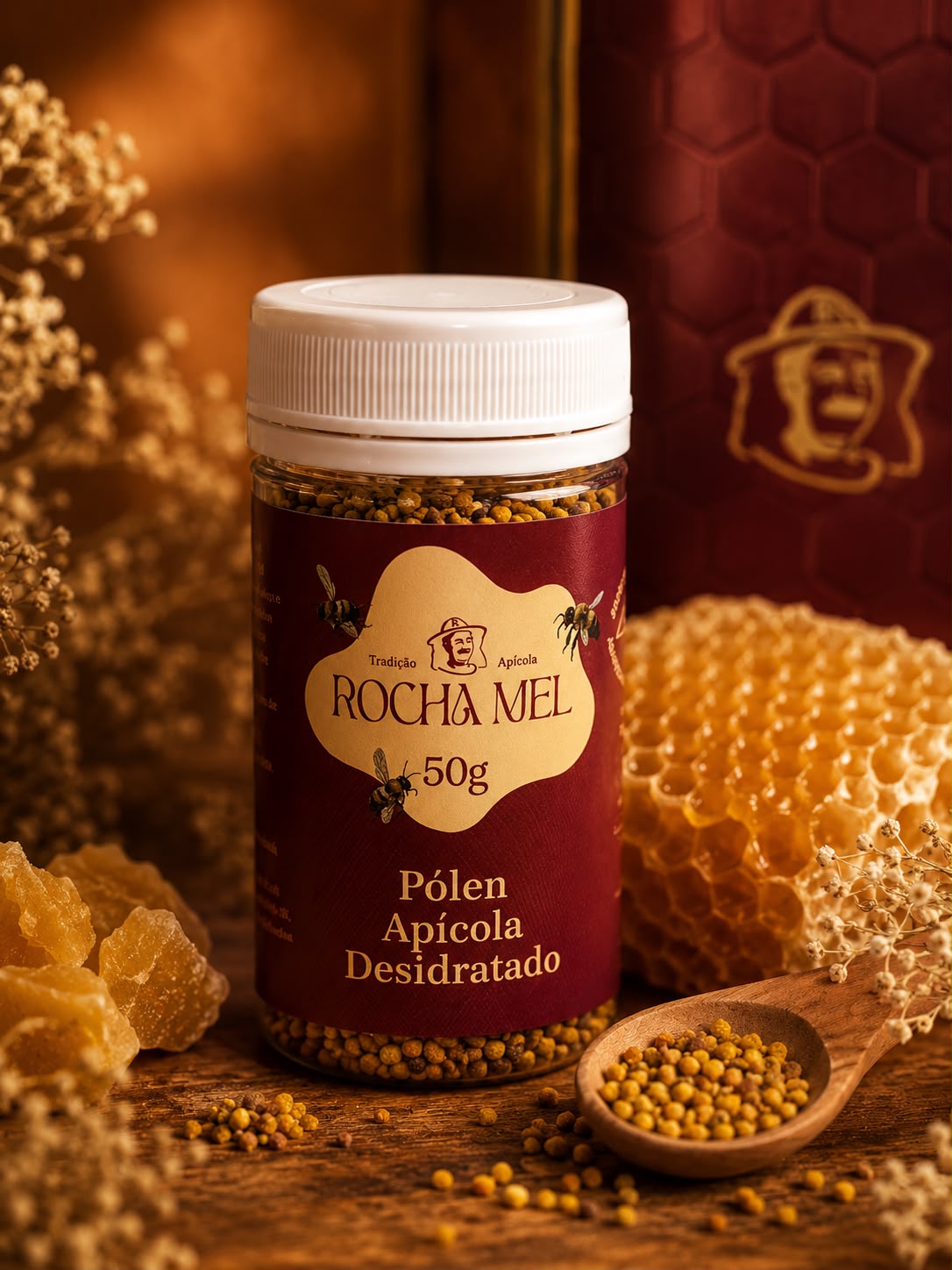 Pólen Apícola Desidratado 50g