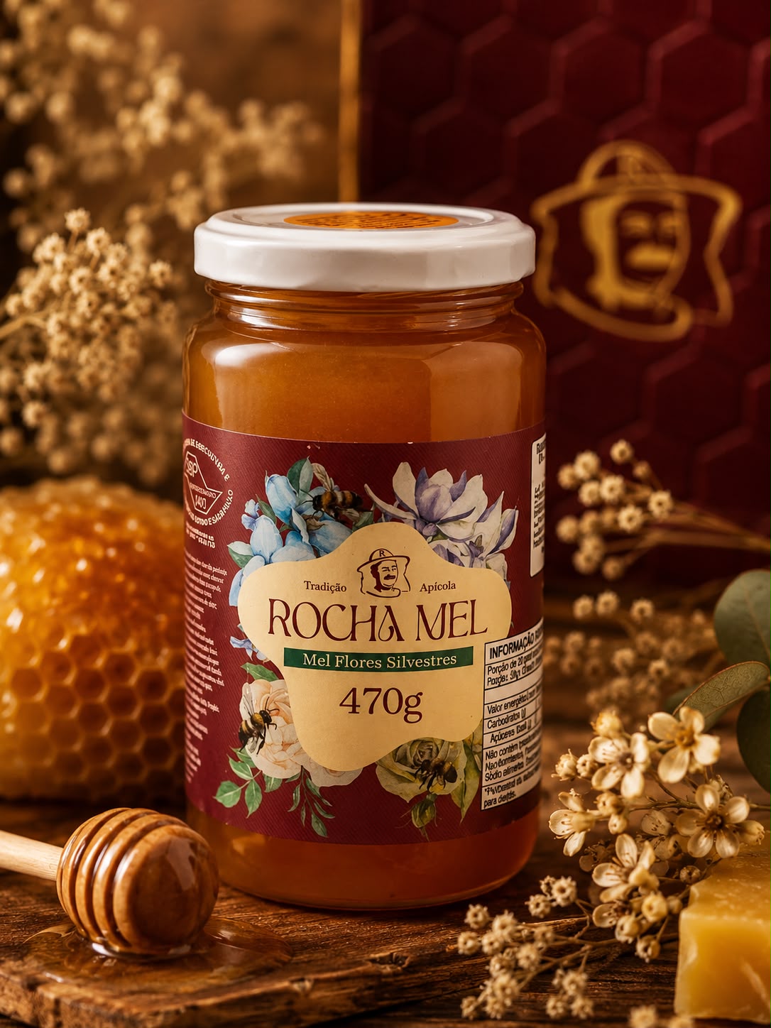 Mel Vidro Silvestre 470g